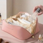 Large Capacity Cosmetic Organizer Bag Travel Toiletry Kit Make Up Case Pouch