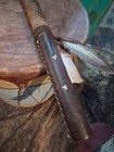   awesome  Vintage Native American Bison Jawbone Tomahawk War Club  Htf 