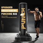 Freestanding Heavy Boxing Bag With Stand  Gloves  Mma Kickboxing Training
