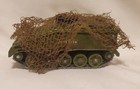 Vtg Dinky Toys Striker Military Anti-tank Missile Launcher-circa 1974-w camo Net
