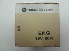 Ge Mirror Projector Projection Lamp Bulb - Ekg 19 Volt 80 Watts - Vintage Nos