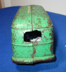 Vintage 1930s Arcade Cast Iron The Covered Wagon Travel Trailer