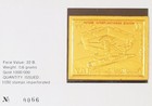 Yemen 1970 Space   Future Salyut Station  Mnh    Imperforated Pure Gold Booklet