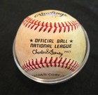 Willie Mays Signed Vintage National League Baseball