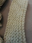 Ivory Wool Chunky Yarn Lot Weight 5 Bulky Balls Knitting Crochet Craft Fiber Art