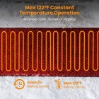 Naizea Heated Snow Melting Mats  Heated Outdoor Mats Walkways No-slip Snow Melt