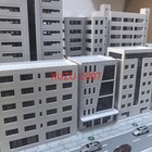 1 150 Diorama Building Model City Street Store Office Architectural Model Toy