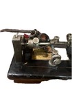 1919 Vibroplex Brooklyn Telegraph Key 67394   Wu Wedge   Carrying Wood Case