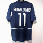 Brazil Ronaldinho 2002 Away Retro Jersey Men s L