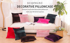 Throw Pillow Covers Set Of 2 Sofa Decor Velvet Cushion Cases 4 Sizes Multicolor