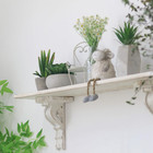 Vintage Decor Corbels For Shelves Set Of 2 Rustic Wood Triangle Shelf Brackets F
