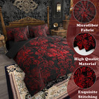 Gothic Damask Comforter Set 7 Piece Bed In A Bag Twin exotic Moth Bedding Sets R