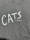 Vintage 1981 Cats T Shirt  Black Broadway Musical Large 80s Single Stitch Usa