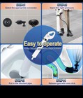 Feiyabdf Bathroom Manual High Pressure Air Toilet Plunger For Unclogging Pipes