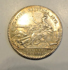 Louis Xv Artillerie  genie Historique Epoque Silver  Rare Rare Frappe  Monnaie