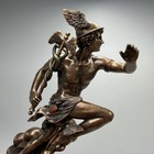 Hermes Greek God Statue Bronze Finish Figurine Greek Mythology Sculpture Gift