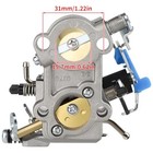 455 Rancher Carburetor For Husqvarna 460 461 455e Jonsered Cs2255 Gas Chainsaw