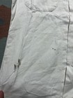 Vintage 1960s Short Sleeve Work Shirt Volkswagen Patch Rare White Cotton Small