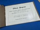 1912 Offical Program New Haven Week 68 Pgs Historical New Haven  Ct Booklet