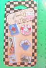  6  Trenas Trinkets Ss Noah Ark Fish Turtle Giraffe Ceramic 2-hole Buttons-a5