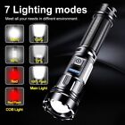 Most Powerful 99000000lm Led Military Torch Usb Rechargeable Tactical Flashlight