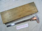 Mitutoyo 505-645-50 12 Inch Analog Calipers   Wood Case - 0208024 