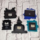 Vintage Disneyland   Walt Disney World Themed Magnetics Photo Frames Set Of 5