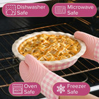 Ceramic Pie Dish Set  7-inch And 9-inch Stoneware Baking Dishes With Fluted Rim