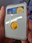  1902 Ms 66  5r Rouble Ngc Gold Scratch On Back Of Slab
