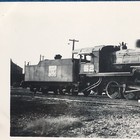 Western Pacific Railroad Engine Locomotive No  52 Antique Photo