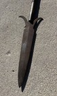 Spear - Vintage Antique Strong Heavy Iron Hand Forged Spear   Wood Handle 58   