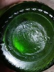 Vintage Gallo Ripple Wine Bottle Green Glass With Swirl Design With Cap
