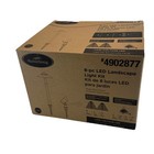 Harbor Breeze 4902877 8 Pc Landscape Led Kit W  Wire   Transformer Matte Black 