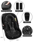 Infant Car Seat Insert  Head And Body Support  Reversible Newborn Insert Comp   