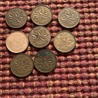 Canada Small Cent 7-coin Lot Mixed Dates Circulated Ungraded Uncertified