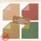 Scrapbook Paper  24 Sheets 12x12  Double-sided Bohemian Patterned Craft Paper