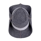 Cowboy Hat Sauna Hat Russian Banya Wool Blend Hat                           