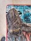 Jurassic World Park Dinosaur Fleece Throw Blanket 58  L X 49  W T Rex   Blue