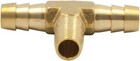 Brass Hose Barb Tee 1 8  X X Barbed T 5pcs 1 8 1 8 1 8  