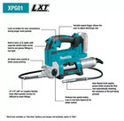 New In Box Genuine Makita Xpg01z 18v Lxt Cordless Grease Gun 18 Volt Tool Only