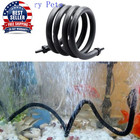 All Sizes 20cm 120cm Aquarium Air Stone Bubble Bar Wall Curtain Tube Hose Fish T