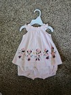Disney Babies Infant Minnie Mouse Outfit Ponk Sz 3mo  bxc 