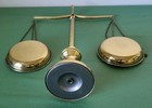 Vtg     Mcm     Scales Of Justice     16  Table Top Version     Great Condition 