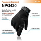 Dex Fit Puncture   Needle  A9 Cut Resistant Gloves Npg420 - Steel L    Fast Ship