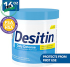 Desitin Daily Defense Baby Diaper Rash Cream Butt Paste With Zinc Oxide   16 Oz