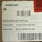 Sodastream  3pk  Crafted Drink Variety Pineapple  Peach  Grapefruit