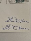 Stu Roosa Apollo 14 2x Signed Envelope