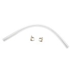 Log Splitter Suction Hose 36  Length  1  Id With Worm Gear Hose Clamps