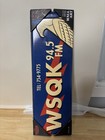 Stranger Things Wsqk 94 5 Fm Embossed Metal Wall Art Advertising Sign