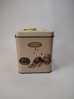 Vintage Singer Sewing Machine Tin Decorative Storage Box With Lid   Handle 6x4x5